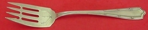 Alvin Francis I Sterling Silver Serving Fork 8 3/8": Alvin Francis I Sterling Silver Serving Fork 8 3/8" This is a Francis I by Alvin sterling silver cold meat fork measuring 8 3/8 inches. It is a serving fork in the Francis I pattern, made in the Unite