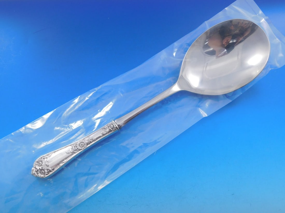 Wellesley Sterling Silver Casserole Spoon by International 11 1/4" (1 of 5)