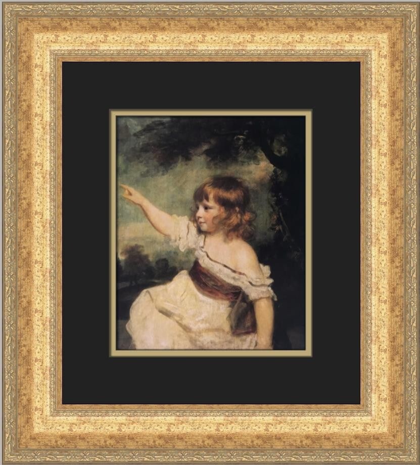 Master Hare Sir Joshua Reynolds open edition framed print (1 of 2)