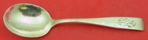 Schofield Sterling Silver Gumbo Spoon Elizabeth Tudor Hammered 7 1/4 (1 of 2)