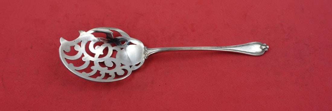 Towle Old Newbury Sterling Silver Pierced Lemon Server 6" (1 of 2)