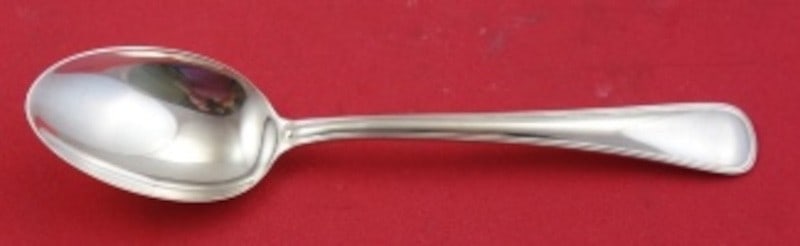 Sterling Silver Teaspoon Old Italian Pattern by Buccellati 5 7/8 Inch: Sterling Silver Teaspoon Old Italian Pattern by Buccellati 5 7/8 Inch This is a Buccellati sterling silver teaspoon in the Old Italian pattern. The spoon measures 5 7/8 inches and is not monogrammed. 