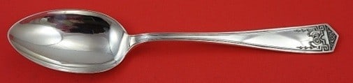 Sterling Silver 8.25 Inch Serving Spoon Devonshire Pattern (1 of 1)