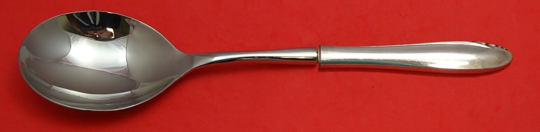 Oneida Lasting Spring Sterling Silver Casserole Spoon 11 1/4 Custom Hollow Handle (1 of 2)
