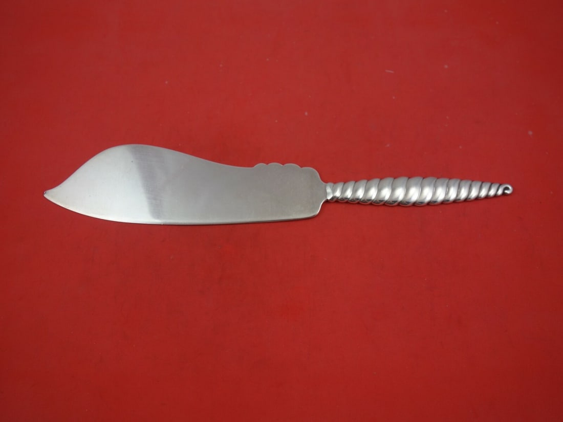 Whiting Oval Twist Sterling Silver 12 inch Ice Cream Slice (1 of 2)