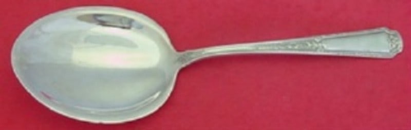 Sterling Silver Serving Spoon in Louis XIV Pattern by Towle 8 7/8 Inch: Sterling Silver Serving Spoon in Louis XIV Pattern by Towle 8 7/8 Inch This is a Towle sterling silver berry spoon in the Louis XIV pattern. Featuring a shallow bowl and measuring 8 7/8 inches, this e