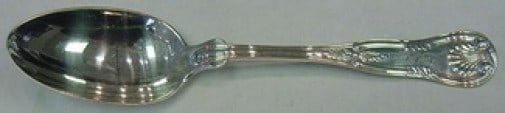 Wood & Hughes New King Sterling Silver 8 1/4 Serving Spoon (1 of 1)