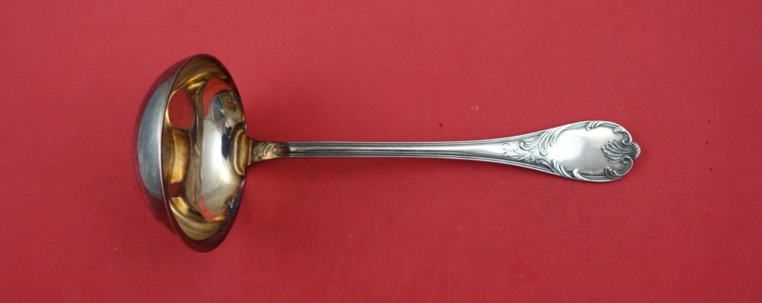 Christofle Marly Silverplate Oyster Ladle 8 5/8 Inch: Christofle Marly Silverplate Oyster Ladle 8 5/8 Inch This exquisite oyster ladle is crafted in the iconic Marly pattern by Christofle, renowned for its elegant design and superior quality. Made from h