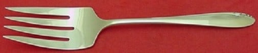 Oneida Lasting Spring Sterling Silver Serving Fork 8 1/8" (1 of 1)