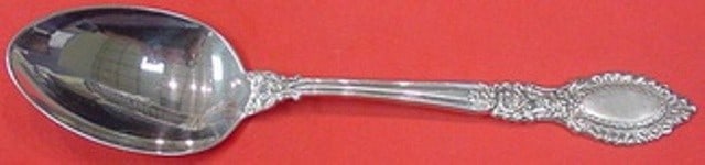 Reed & Barton Guildhall Sterling Silver Serving Spoon 8.25": Reed & Barton Guildhall Sterling Silver Serving Spoon 8.25" This exquisite serving spoon from Reed & Barton showcases the elegant Guildhall pattern. Crafted from high-quality sterling silver, this pie
