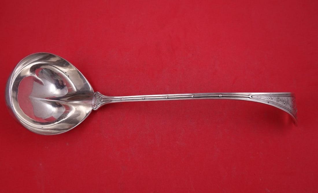 Wendt Bird Sterling Silver Large Soup Ladle 12 1/2" (1 of 2)