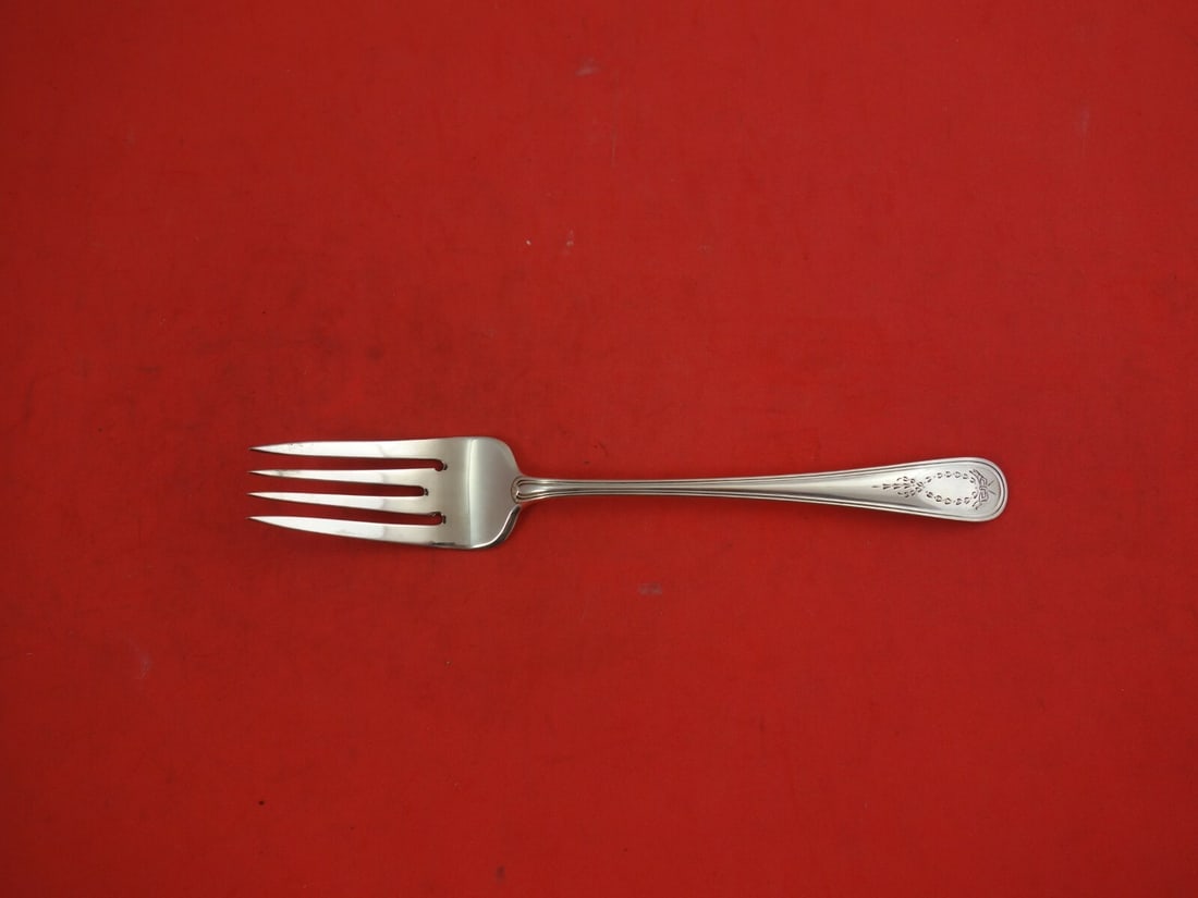 Watson Commonwealth Engraved Sterling Silver Salad Fork 6 3/8 Inches (1 of 2)