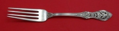 Sterling Silver Regular Fork 7.25 Inch Primrose Pattern by International (1 of 2)