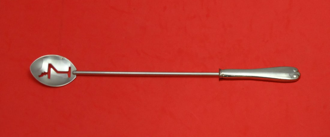 Tiffany & Co. Flemish Sterling Silver Martini Spoon Custom Made 10" (1 of 1)