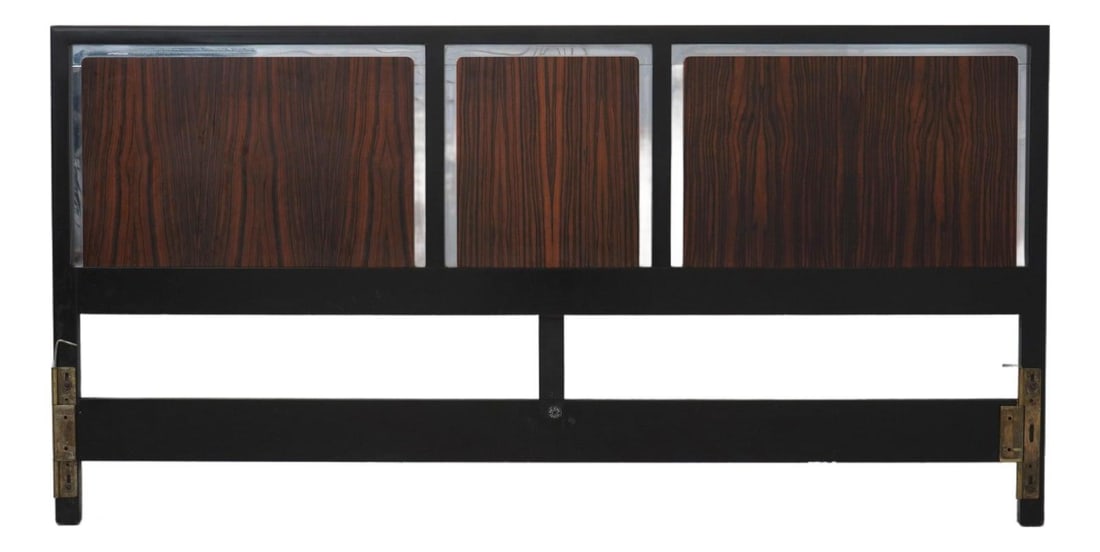 Macassar Walnut King Headboard by Milo Baughman for John Stuart (1 of 10)