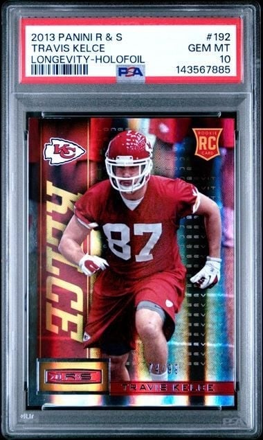 PSA 10 Travis Kelce 2013 Rookies Stars Holofoil RC #192 (1 of 2)