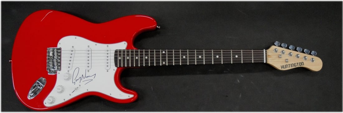 Gary Numan Autographed Electric Guitar JSA Certified Rock Legend: Gary Numan Autographed Electric Guitar JSA Certified Rock Legend This is an authentic electric guitar signed by the iconic rock star Gary Numan, known for his influential contributions to music. The a