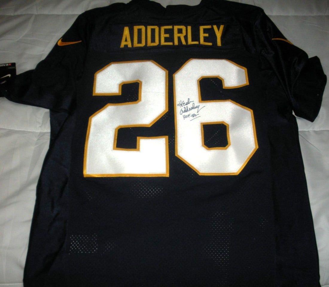 Signed Nike Jersey with COA Herb Adderley Green Bay Packers NFL (1 of 3)