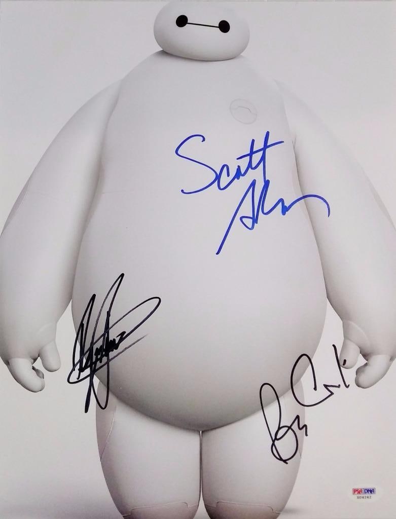Big Hero 6 Photo Signed by Adsit Potter Conli PSA DNA Authenticated (1 of 1)