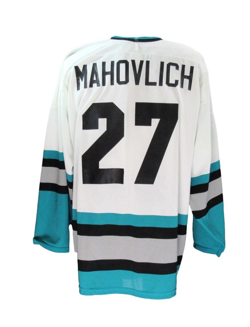 Frank Mahovlich HOF Signed CCM Sharks Jersey JSA Authenticated (1 of 6)