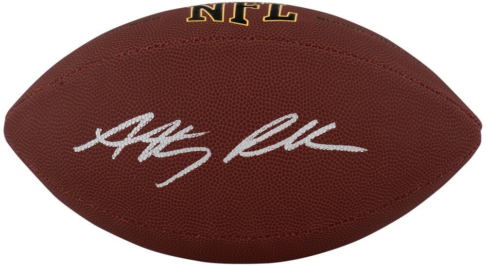 Anthony Richardson Signed Wilson Super Grip NFL Football with COA: Anthony Richardson Signed Wilson Super Grip NFL Football with COA This is a full-size NFL football signed by Anthony Richardson, featuring a Wilson Super Grip design. The ball is authenticated with a 