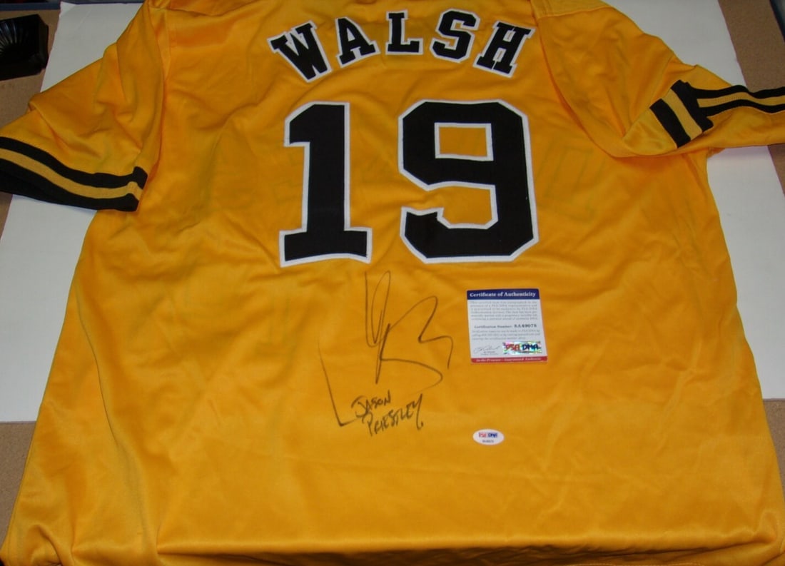 Signed Duke Jersey Jason Priestley Brandon Walsh 90210 PSA DNA Authenticated: Signed Duke Jersey Jason Priestley Brandon Walsh 90210 PSA DNA Authenticated This is an original jersey signed by Jason Priestley, known for his role as Brandon Walsh on Beverly Hills 90210. The jerse