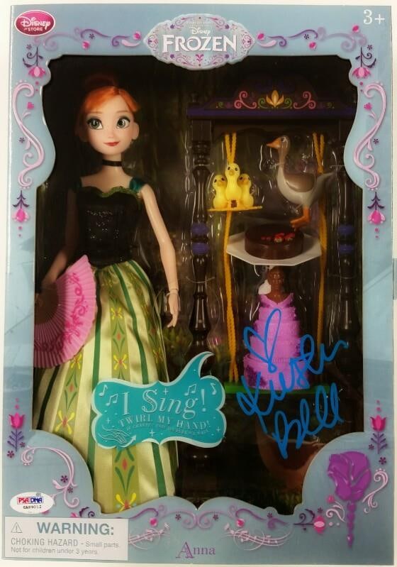 Disney Frozen Singing Anna Doll Signed by Kristen Bell PSA DNA Authenticated (1 of 3)