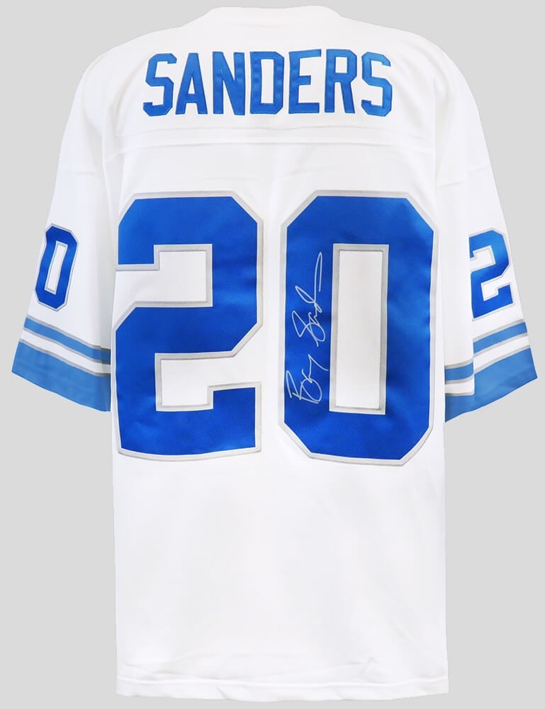 Barry Sanders Signed 1996 Lions NFL Legacy Jersey with COA (1 of 3)