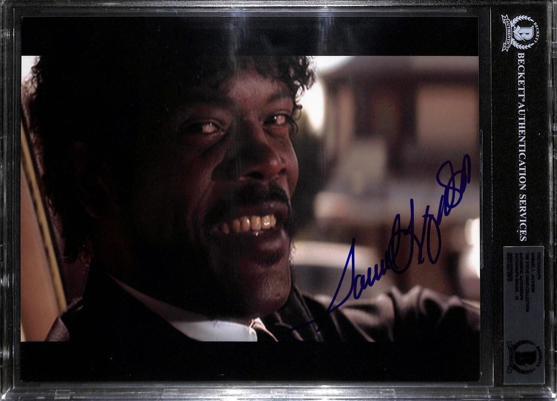 Beckett Authenticated Samuel L Jackson Pulp Fiction 8x10 Autographed Photo (1 of 1)