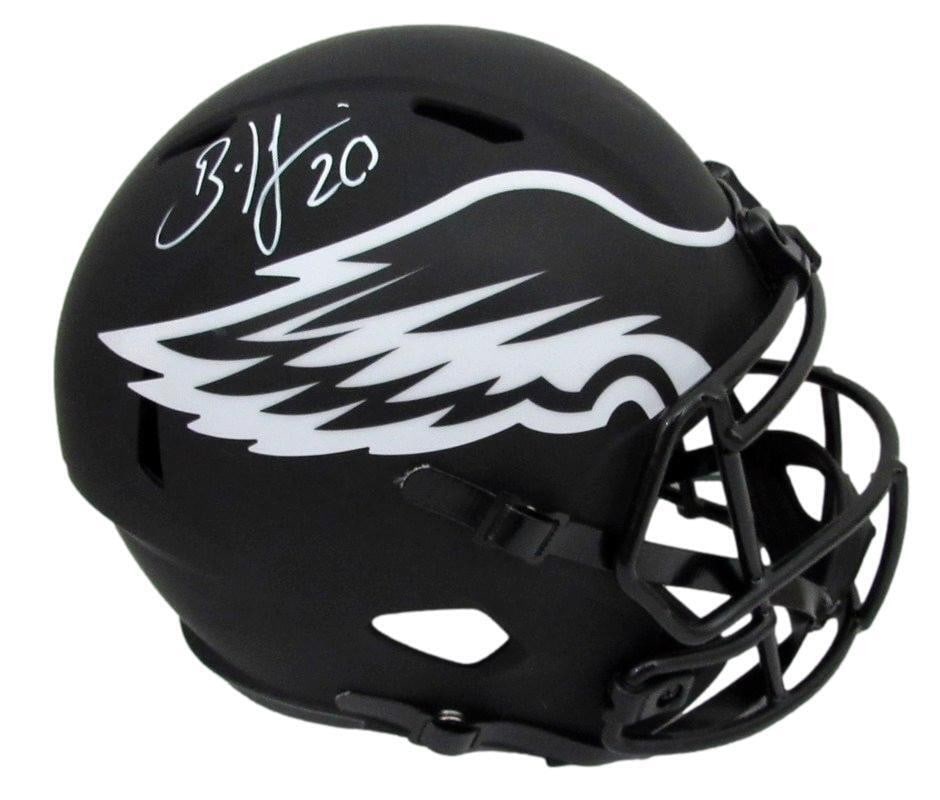 Brian Dawkins Signed Full Size Lunar Eclipse Helmet Eagles BAS Authentic (1 of 5)