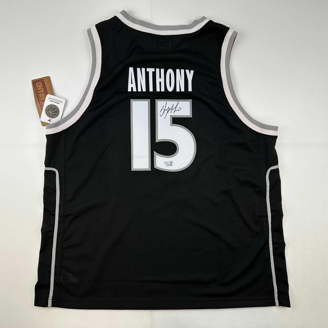 Carmelo Anthony Autographed Syracuse Orange Black Jersey Fanatics COA (1 of 4)
