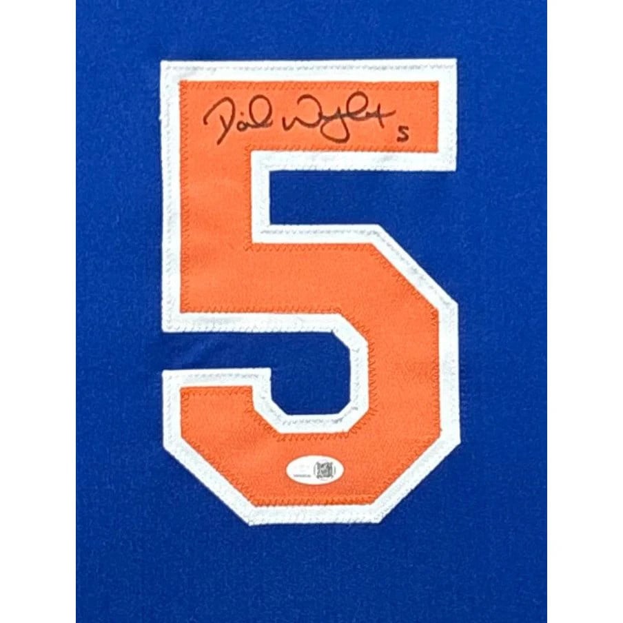 Framed David Wright autographed Mets jersey JSA authenticated - 2