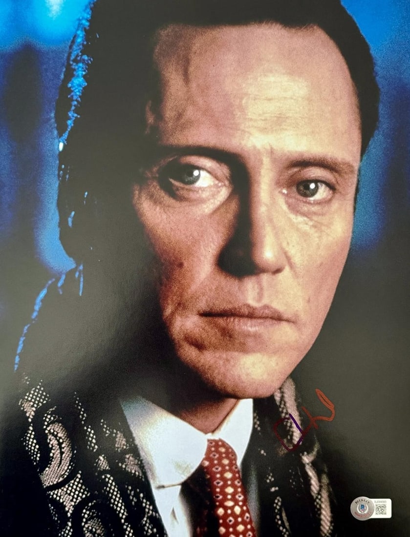 Beckett authenticated Christopher Walken True Romance autographed 8x10 photo: Beckett authenticated Christopher Walken True Romance autographed 8x10 photo This is a pre-owned 8x10 photograph personally hand-signed by Christopher Walken and authenticated by Beckett Authenticatio