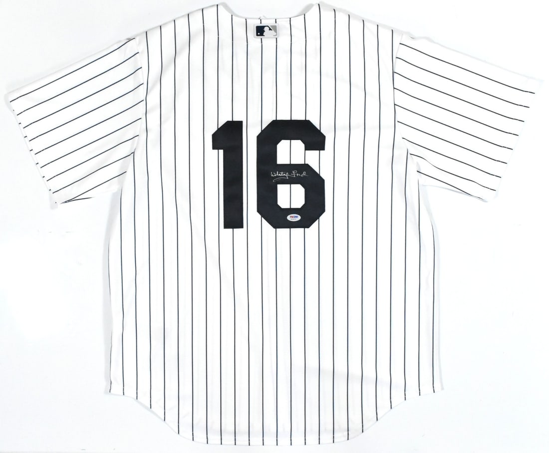Whitey Ford signed Yankees Nike jersey PSA: Whitey Ford signed Yankees Nike jersey PSA This is a New York Yankees Nike jersey autographed by Whitey Ford. The jersey is an original item and comes in pre-owned condition. It represents a collectib