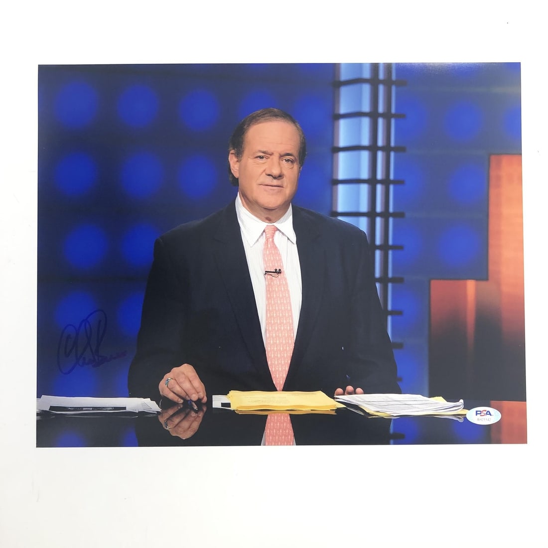 Chris Berman Autographed 11x14 Photo PSA/DNA Authentic NFL Memorabilia (1 of 3)