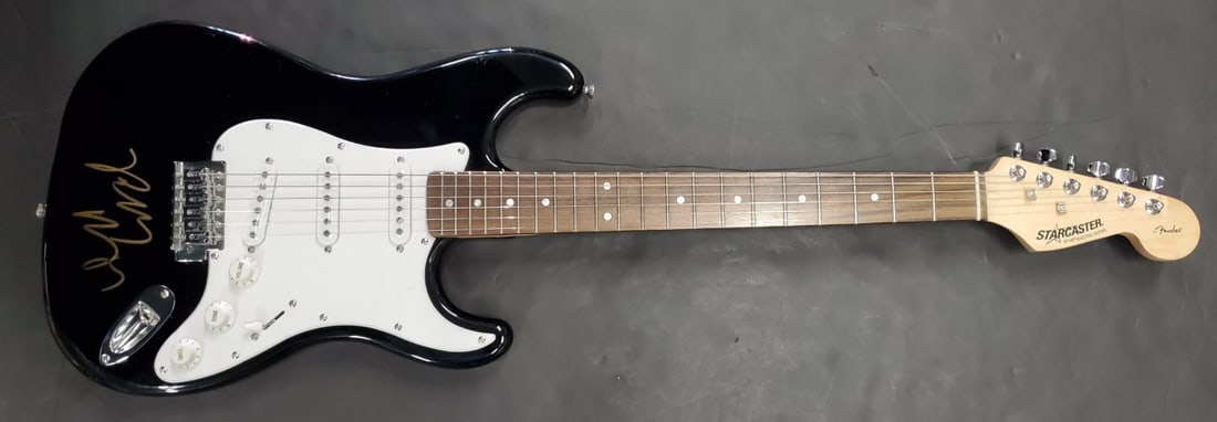 Robby Krieger Autographed Electric Guitar The Doors JSA Certified: Robby Krieger Autographed Electric Guitar The Doors JSA Certified This is an original electric guitar autographed by Robby Krieger, the renowned guitarist of The Doors. The signature has been authenti