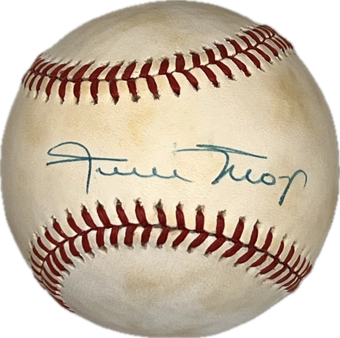 PSA DNA Willie Mays autographed Rawlings MLB baseball Giants (1 of 2)