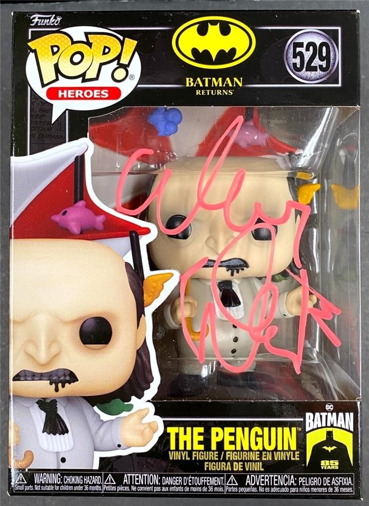 Batman Returns Penguin Funko Pop signed by Danny DeVito with Beckett authentication (1 of 6)