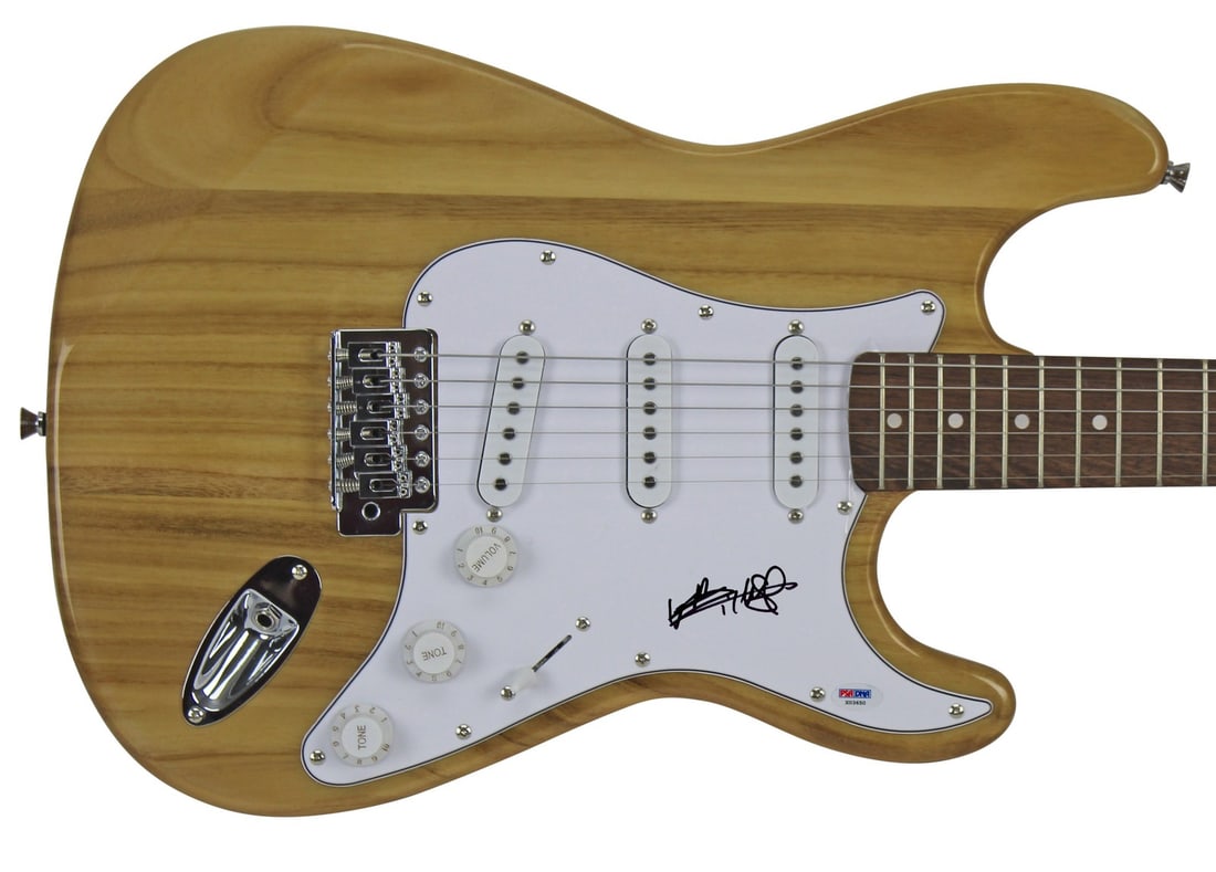 Autographed Natural Electric Guitar by Keith Richards With PSA Authentication (1 of 5)