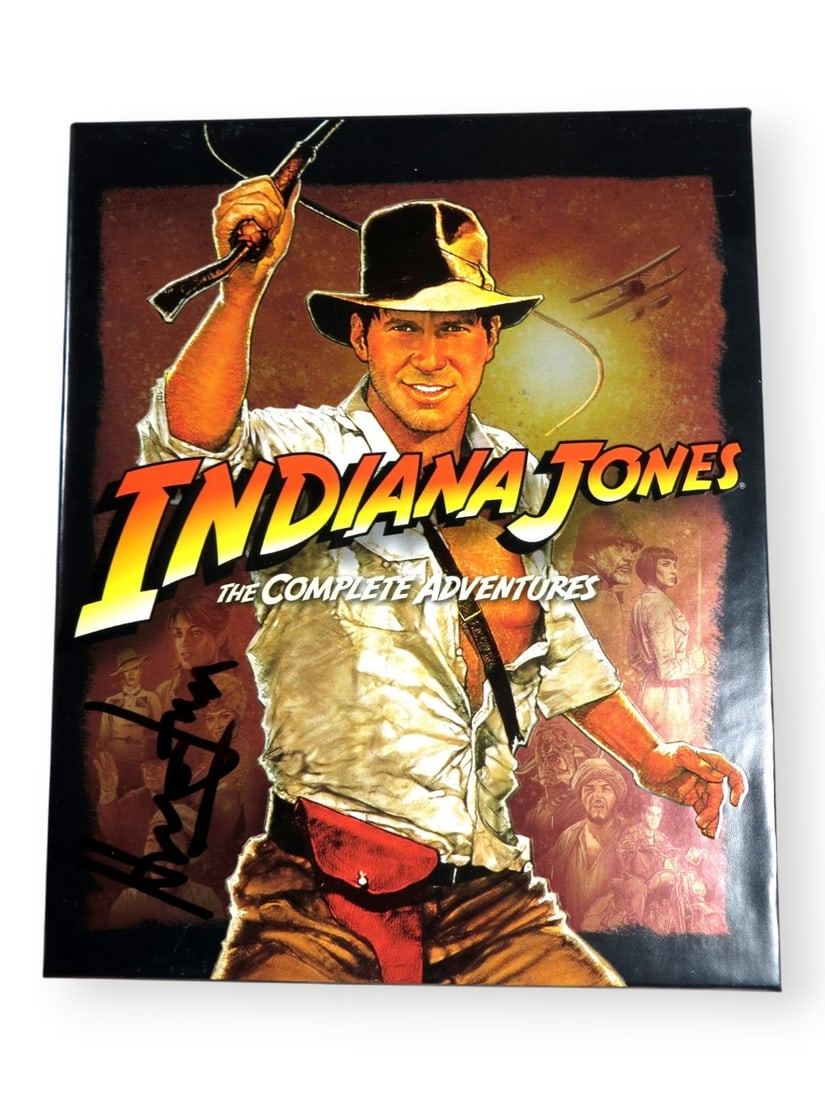 Harrison Ford Signed Indiana Jones Blu-ray Cover Beckett Authenticated (1 of 4)