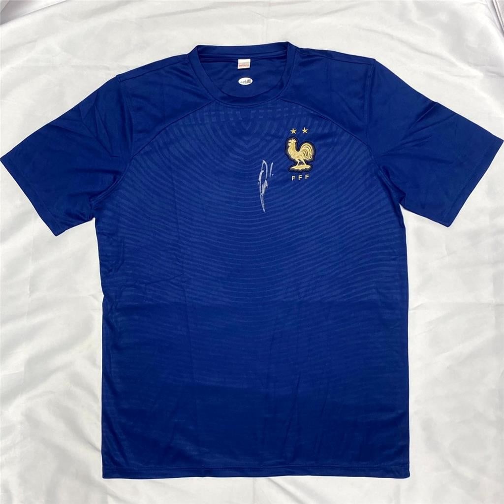 Signed France Soccer Jersey Paul Pogba JSA (1 of 4)