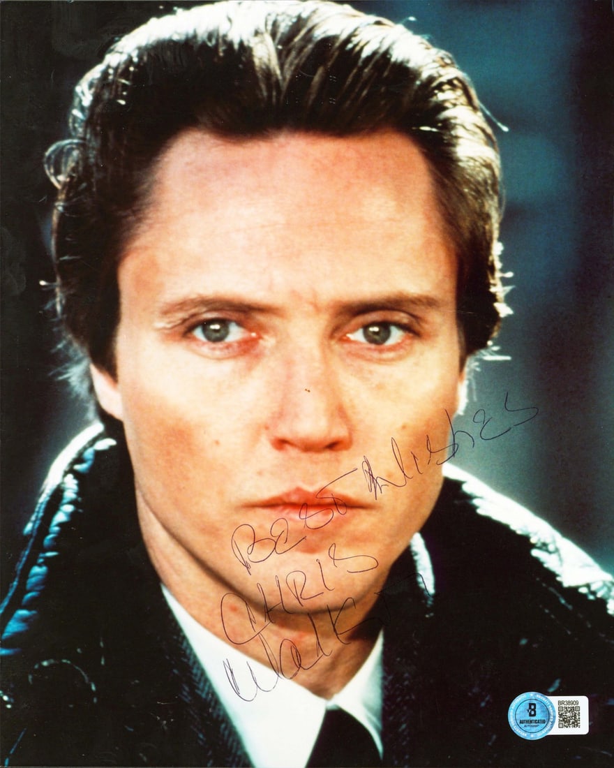 Signed Christopher Walken 8x10 Photo Best Wishes BAS Authenticated (1 of 1)