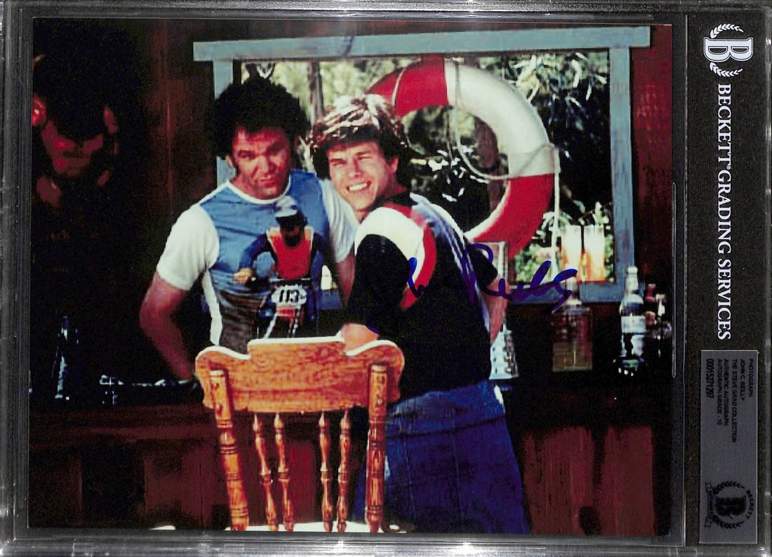 Beckett 10 Slabbed John C Reilly Boogie Nights 8x10 Photo: Beckett 10 Slabbed John C Reilly Boogie Nights 8x10 Photo This 8x10 photo features the autograph of acclaimed actor John C. Reilly from the film "Boogie Nights." The signature has been professionally 