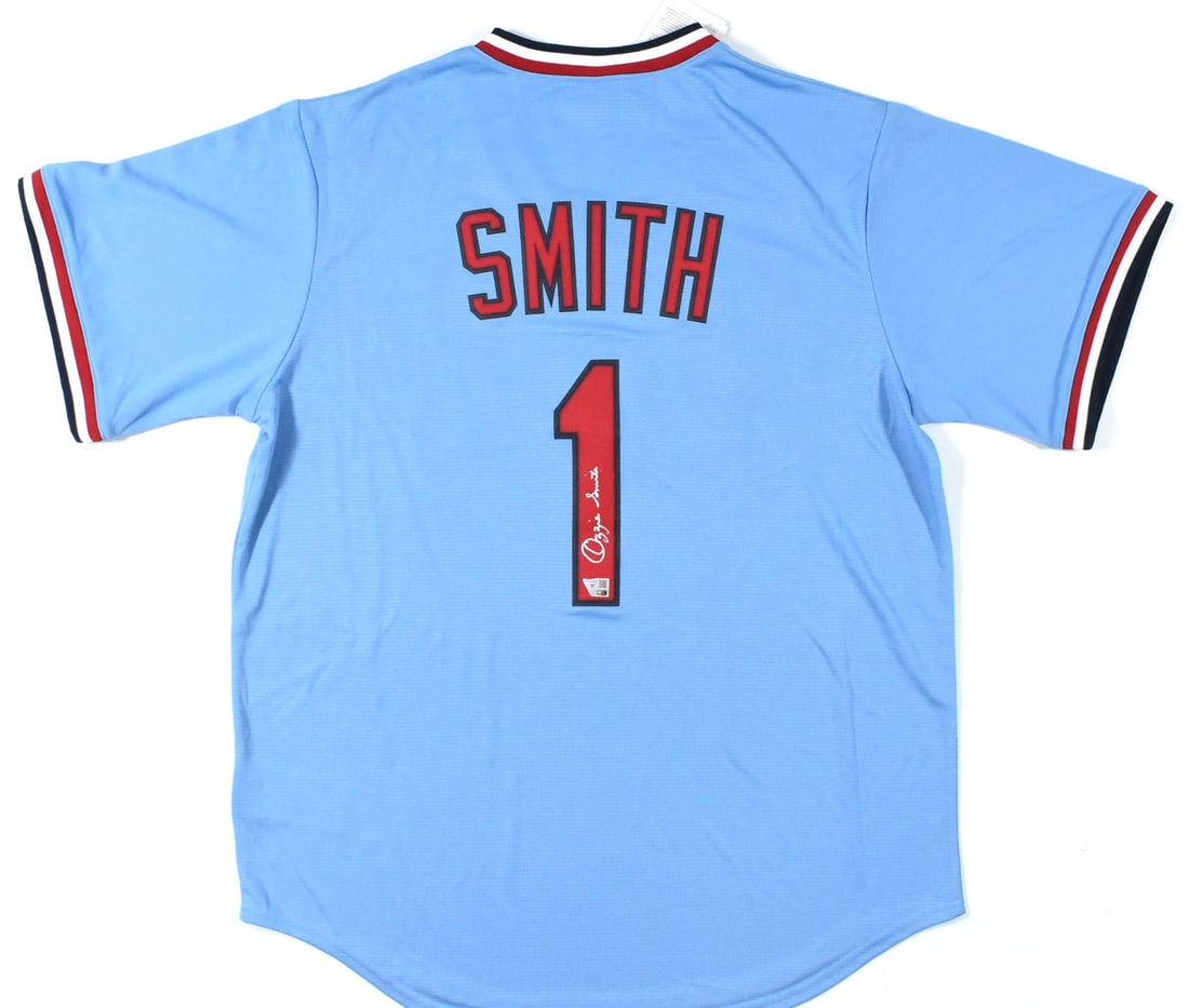 St. Louis Cardinals Nike Cooperstown Ozzie Smith Autographed Jersey Fanatics (1 of 3)