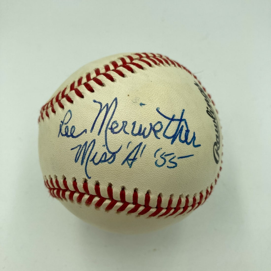 Baseball Signed by Lee Meriwether and Heather Whitestone with JSA COA (1 of 4)