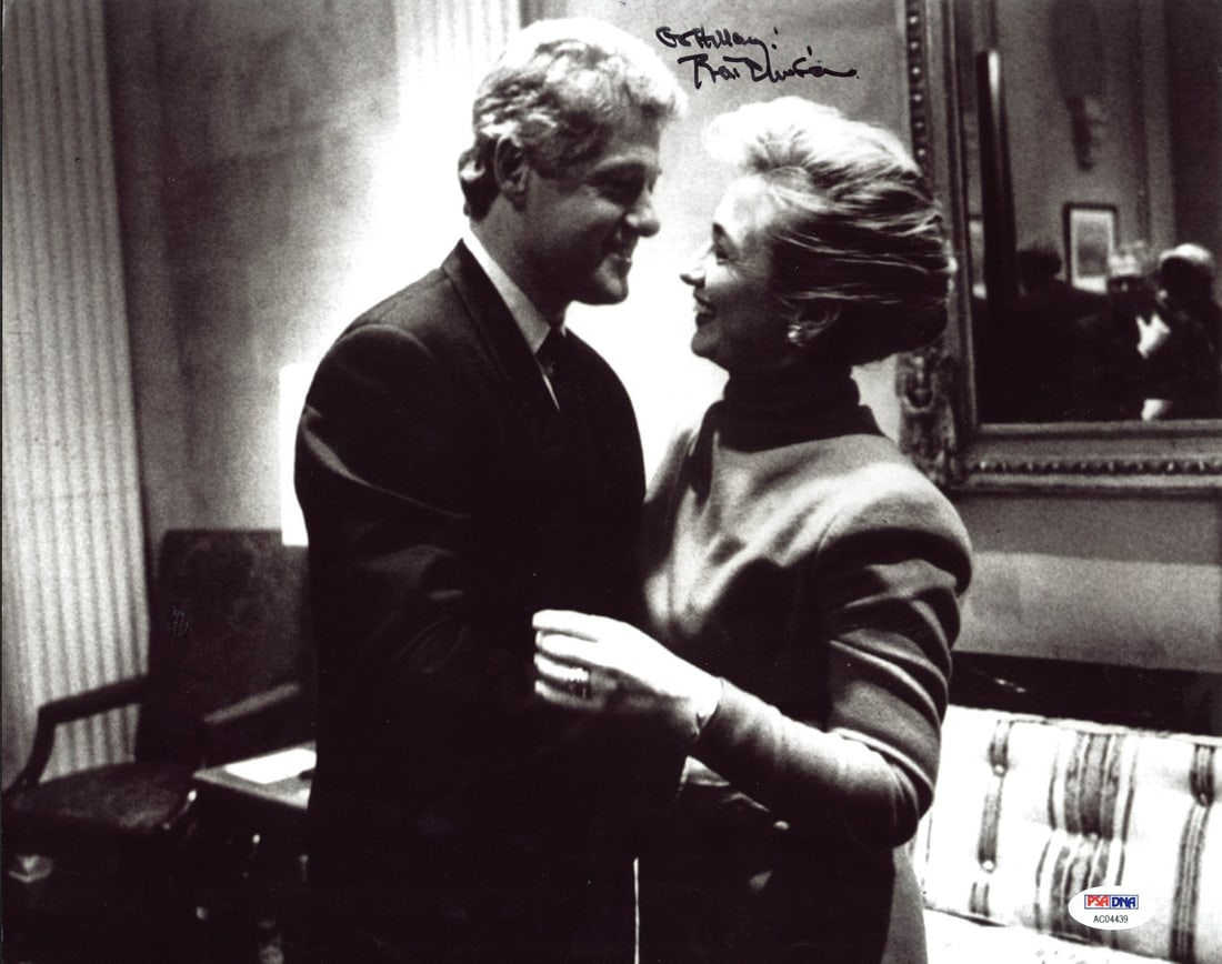 Bill Clinton Signed 11x14 Photo PSA/DNA Certified Autograph (1 of 5)