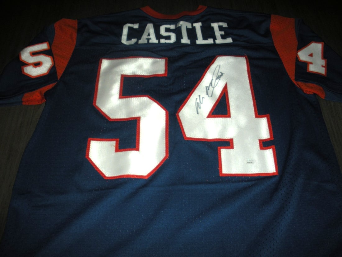 Nike Blue Mountain State Jersey Signed by Alan Ritchson with JSA COA (1 of 2)