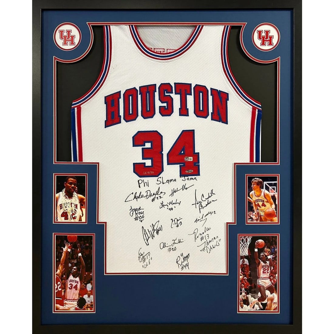 Limited Edition Phi Slama Jama Signed Jersey with Beckett Authentication (1 of 3)