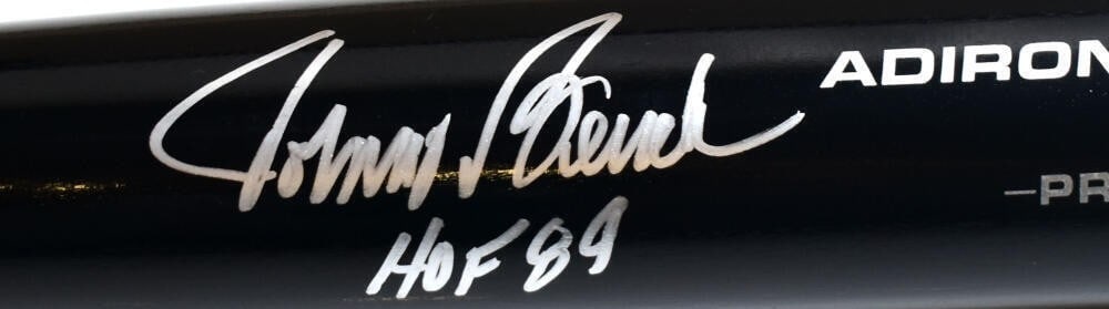 Rawlings Pro black baseball bat signed by Johnny Bench Fanatics (1 of 2)