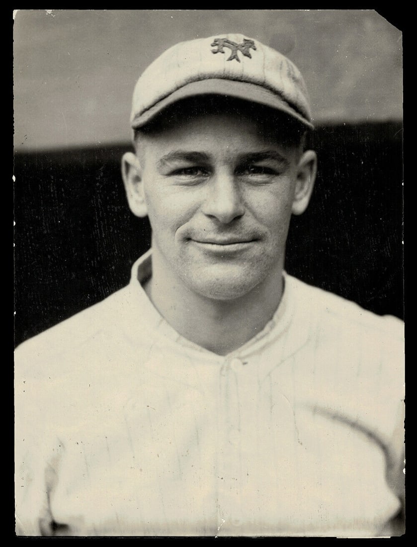 Ross Youngs 1920s New York Giants Photo PSA Type I Conlon 7.25x9.5 (1 of 3)